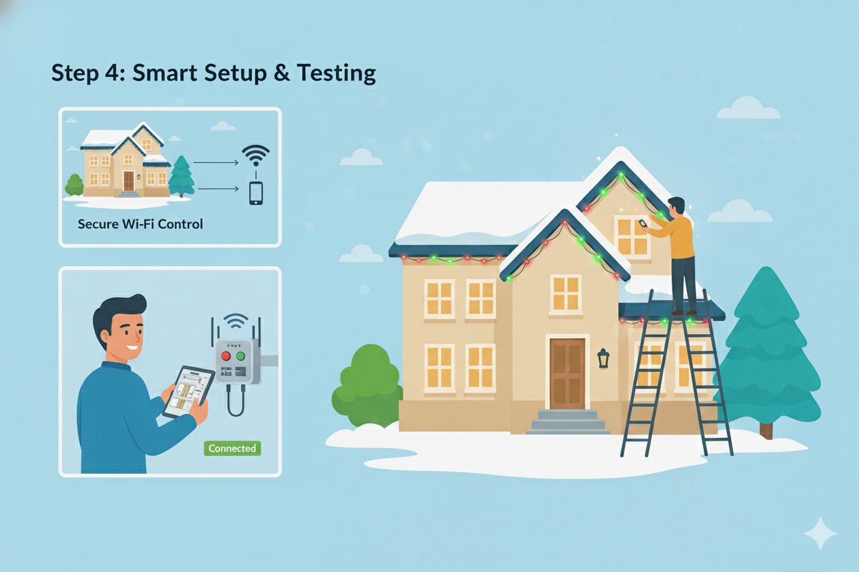 Careful removal of lights