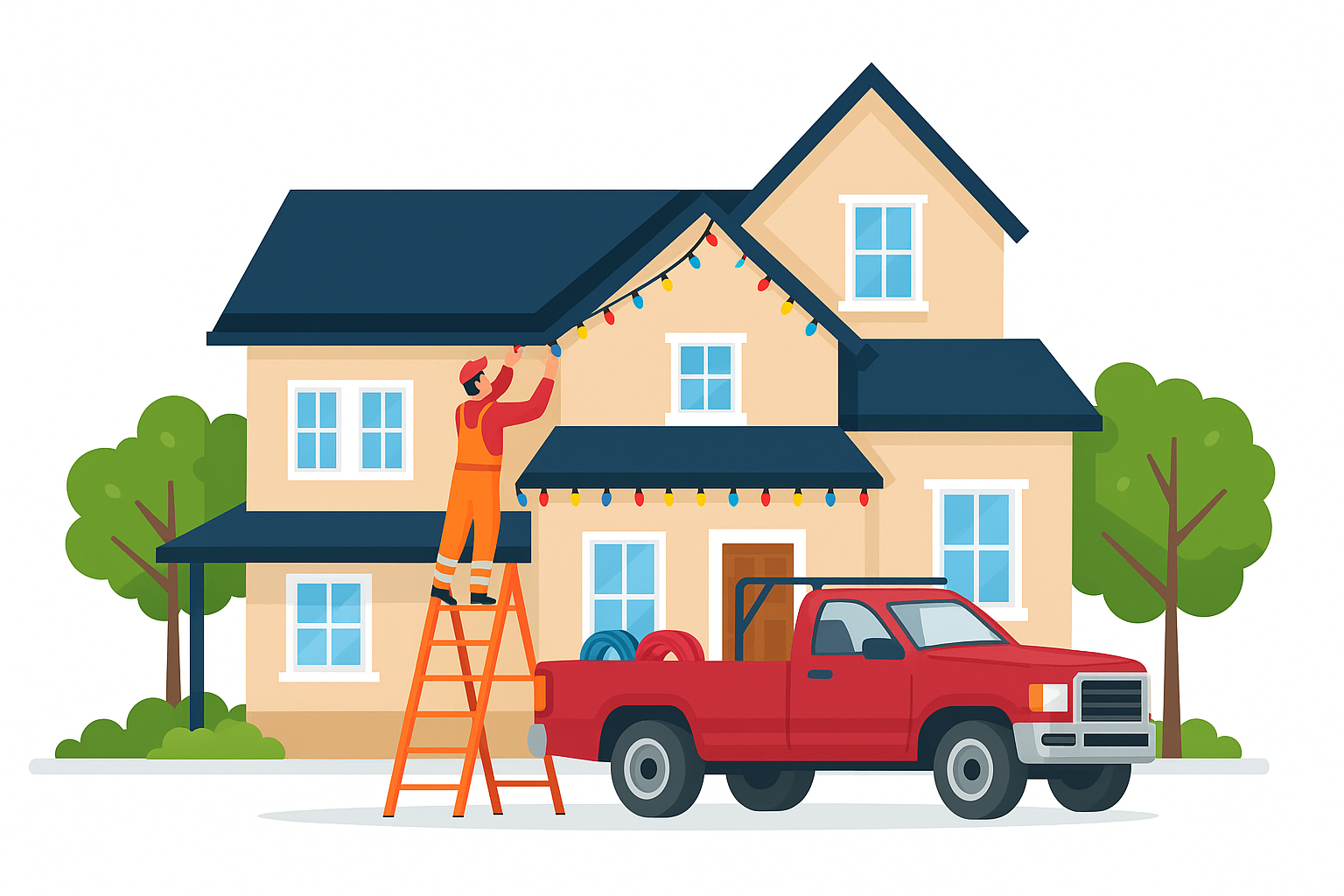 Professional light installation